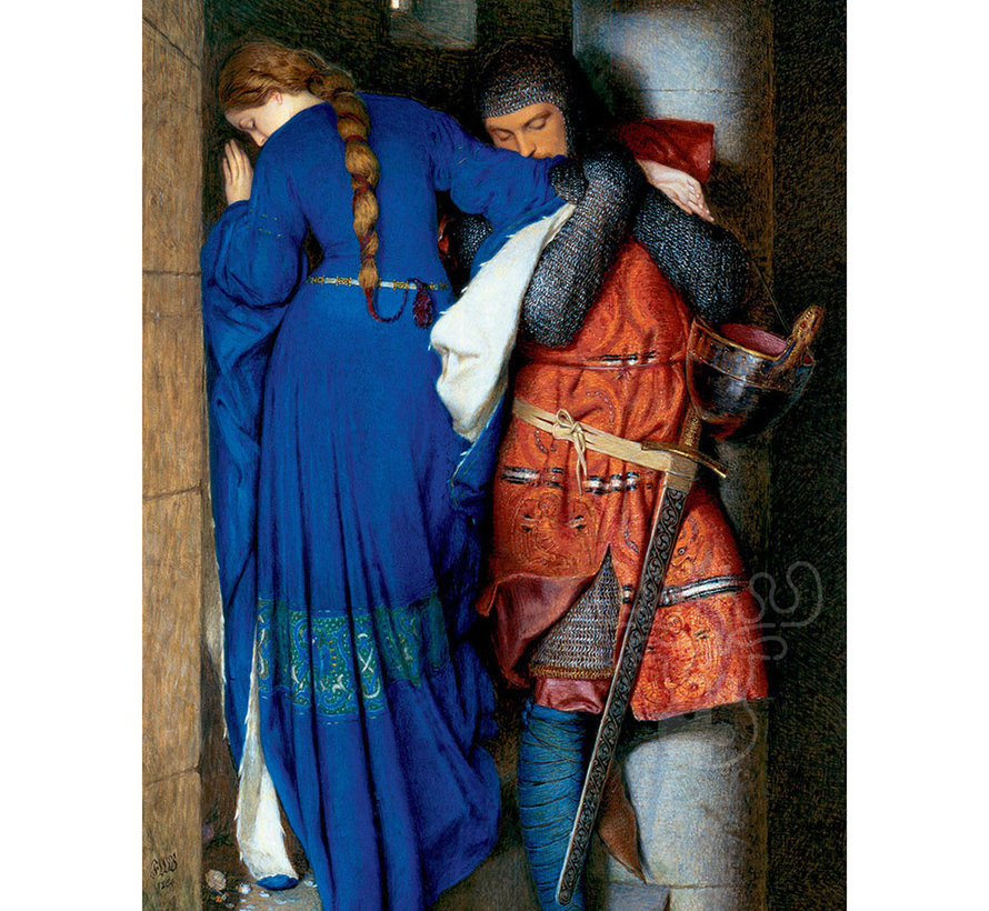 Eurographics Fine Art Burton: Meeting on the Turret Stairs Puzzle 1000pcs
