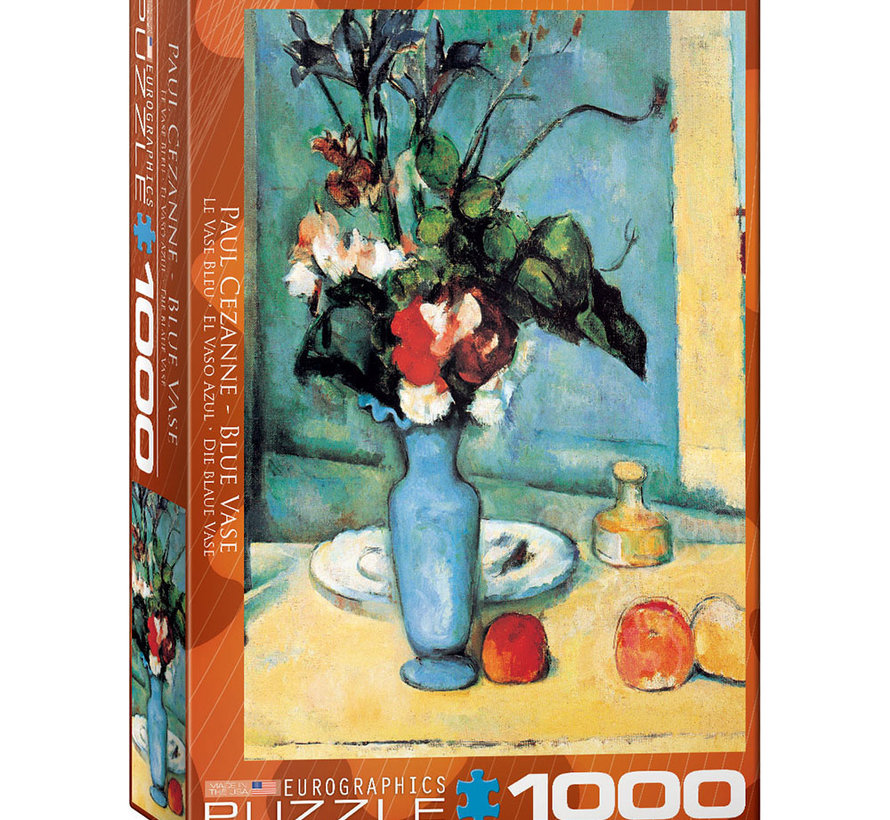 Eurographics Fine Art Cezanne: Blue Vase Puzzle 1000pcs