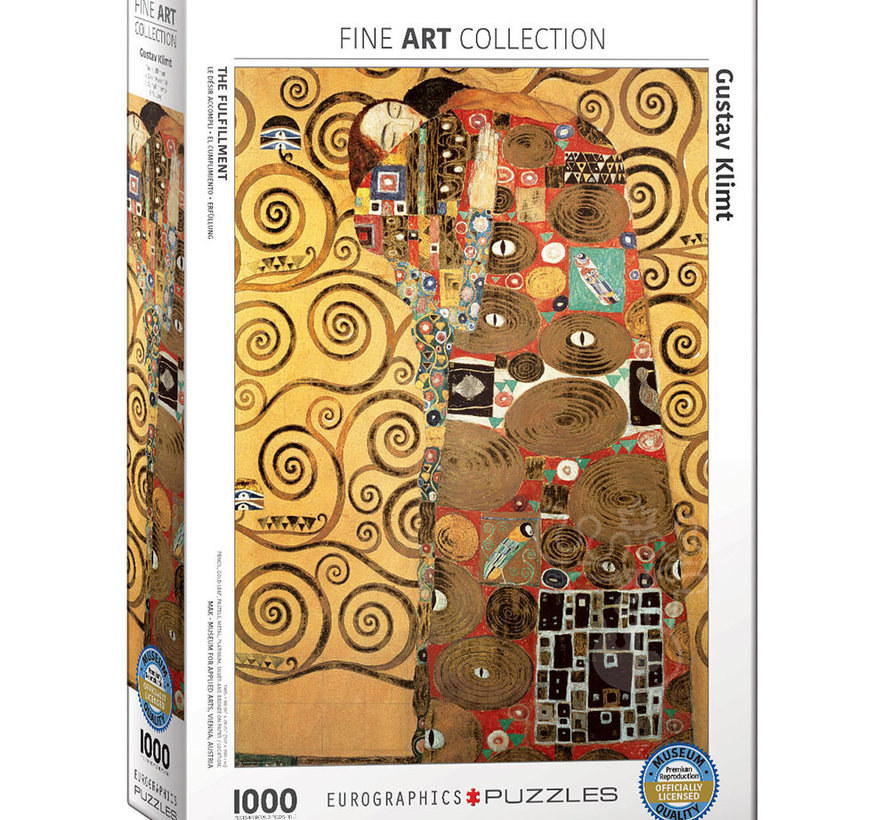 Eurographics Klimt: The Fulfillment Puzzle 1000pcs RETIRED