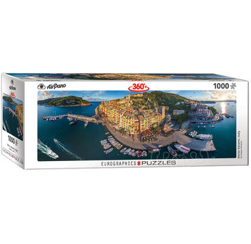 Eurographics Eurographics Porto Venere, Italy Panoramic Puzzle 1000pcs
