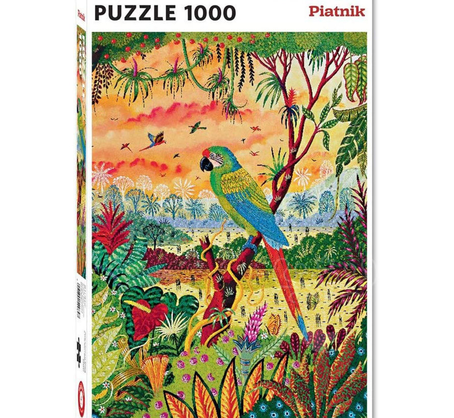Piatnik Great Green Macaw Puzzle 1000pcs