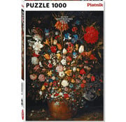 Piatnik Piatnik Flowers in a Wooden Vessel Puzzle 1000pcs
