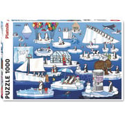Piatnik Piatnik Everyday life in the Antarctic Puzzle 1000pcs