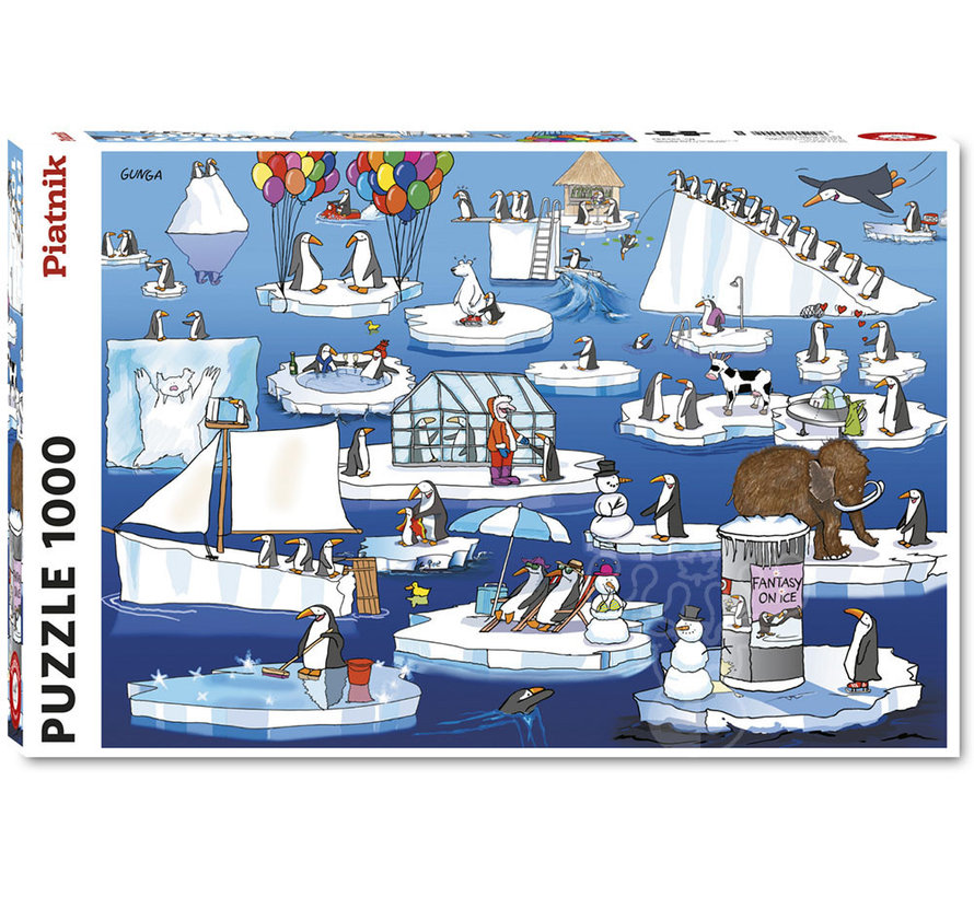 Piatnik Everyday life in the Antarctic Puzzle 1000pcs