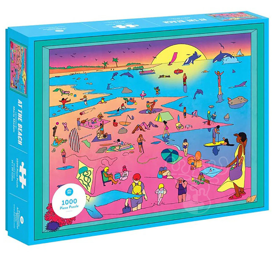 Princeton At the Beach Puzzle 1000pcs