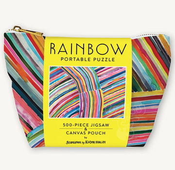 Chronicle Books Chronicle Rainbow Portable Puzzle 500pcs & Canvas Pouch