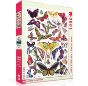 New York Puzzle Company FINAL SALE New York Puzzle Co. Vintage Collection: Butterflies ~ Papillons Puzzle 1000pcs