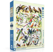 New York Puzzle Company New York Puzzle Co. Vintage Collection: Birds ~ Oiseaux Puzzle 1000pcs