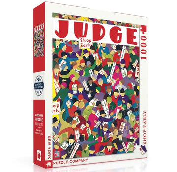 New York Puzzle Company FINAL SALE New York Puzzle Co. Vintage Collection: Shop Early Puzzle 1000pcs