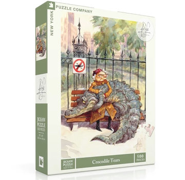 New York Puzzle Company New York Puzzle Co. Peter de Sève: Crocodile Tears Puzzle 500pcs