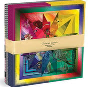 Galison Galison Christian Lacroix Botanic Rainbow Double Sided Puzzle 500pcs