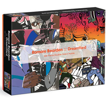 Galison FINAL SALE Galison Romare Bearden x Dreamyard Double Sided Puzzle 500pcs-CL