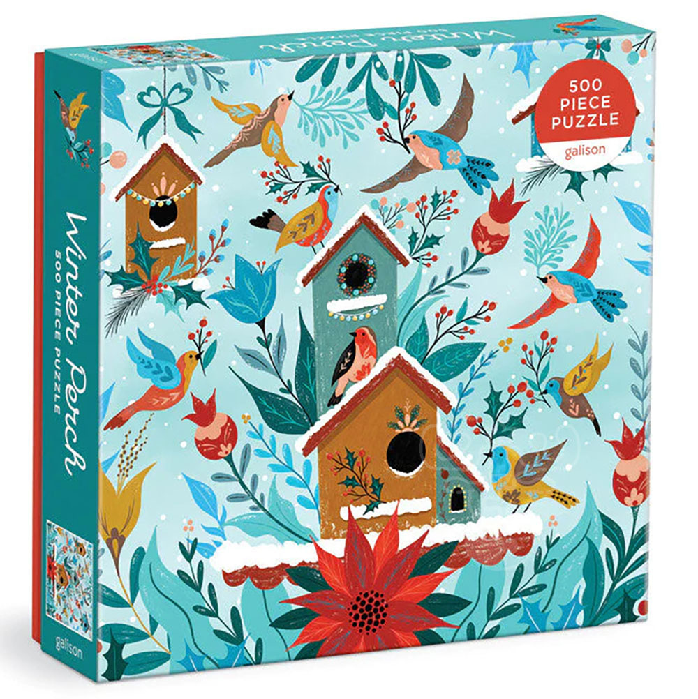 Galison Winter Perch Puzzle 500pcs Puzzles Canada