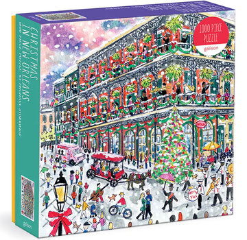 Galison Galison Michael Storrings Christmas in New Orleans Puzzle 1000pcs