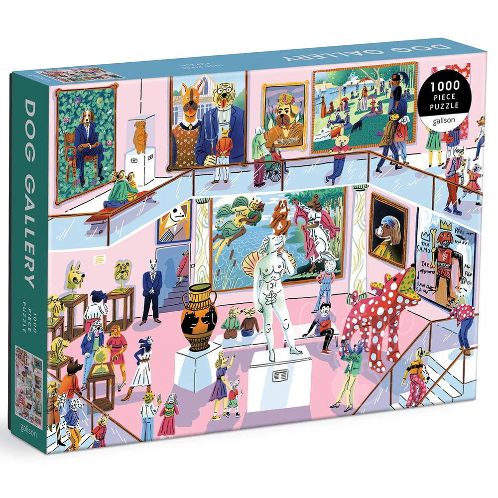 Galison Dog Gallery Puzzle 1000pcs Puzzles Canada