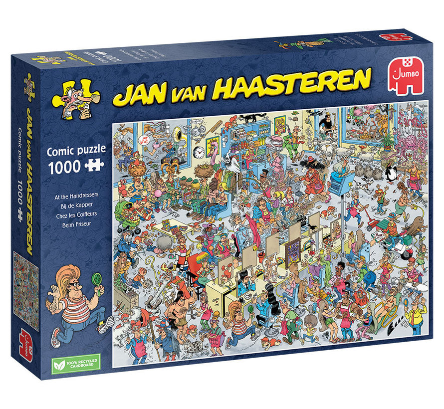 Jumbo Jan van Haasteren - At the Hairdressers Puzzle 1000pcs