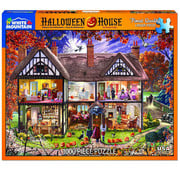 White Mountain White Mountain Halloween House Puzzle 1000pcs