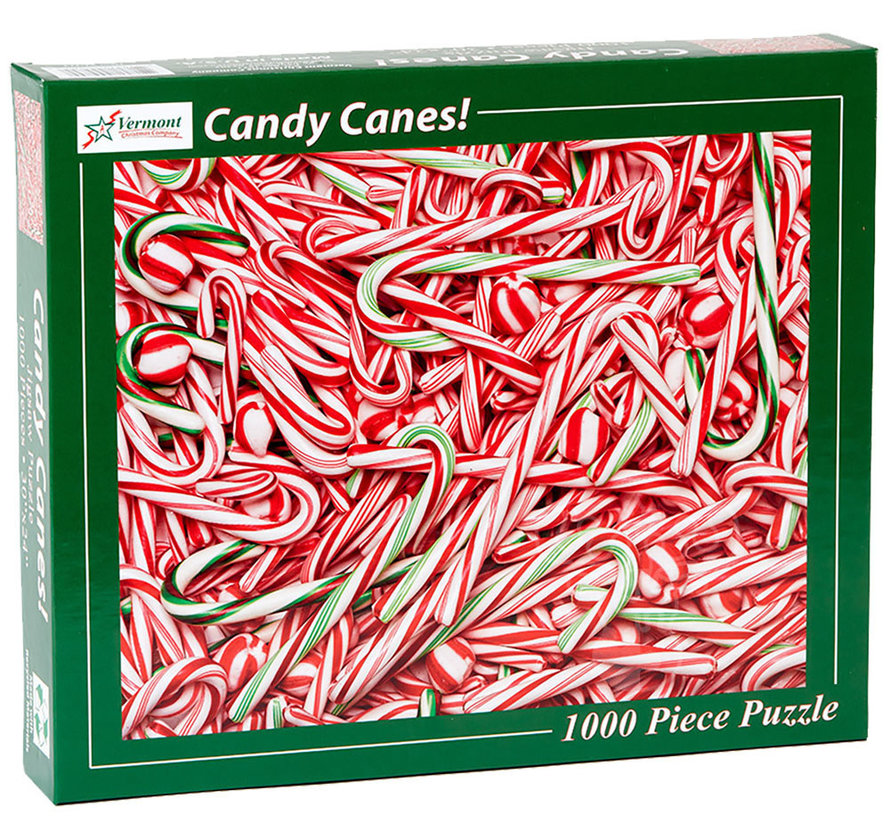 Vermont Christmas Co. Candy Canes! Puzzle 1000pcs