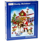 Vermont Christmas Company Vermont Christmas Co. Ready Reindeer Puzzle 550pcs
