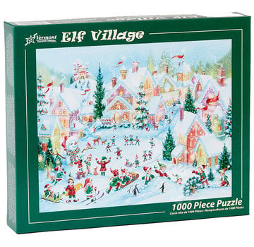 Vermont Christmas Company Vermont Christmas Co. Elf Village Puzzle 1000pcs