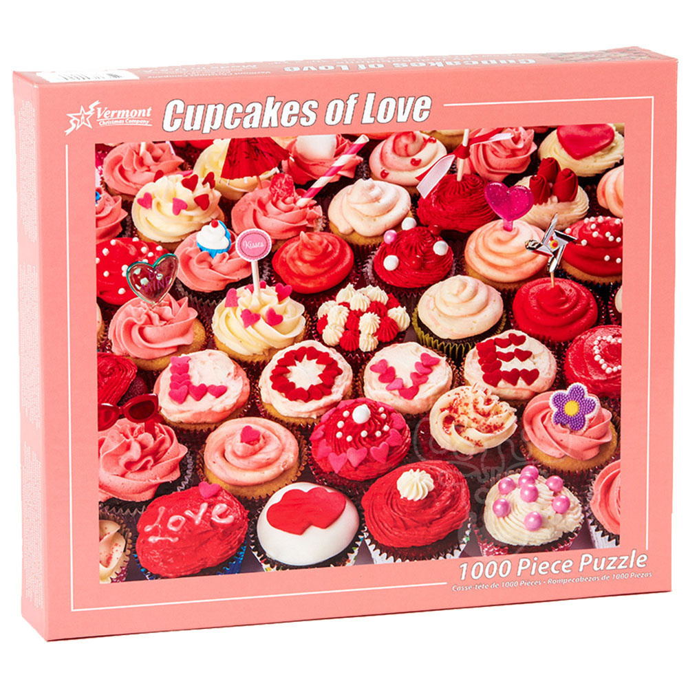 Vermont Christmas Co. Cupcakes of Love Puzzle 1000pcs Puzzles Canada
