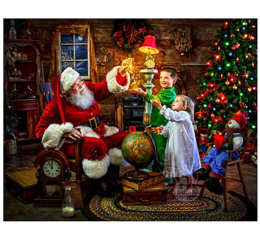 Vermont Christmas Co. Santa's Magic Puzzle 1000pcs