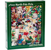 Vermont Christmas Company Vermont Christmas Co. North Pole Pets Puzzle 1000pcs