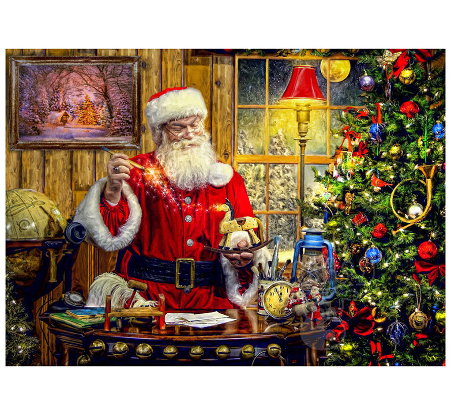 FINAL SALE Vermont Christmas Co. A Toy from Santa Puzzle 1000pcs