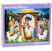 Vermont Christmas Company FINAL SALE Vermont Christmas Co. Holy Manger Puzzle 1000pcs