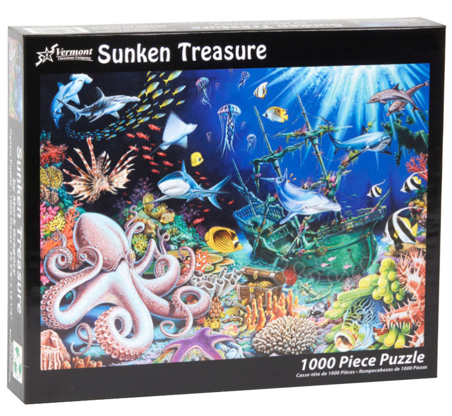 Vermont Christmas Co. Sunken Treasure Puzzle 1000pcs