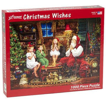 Vermont Christmas Company Vermont Christmas Co. Christmas Wishes Puzzle 1000pcs