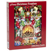 Vermont Christmas Company Vermont Christmas Co. Christmas Fireplace Puzzle 1000pcs
