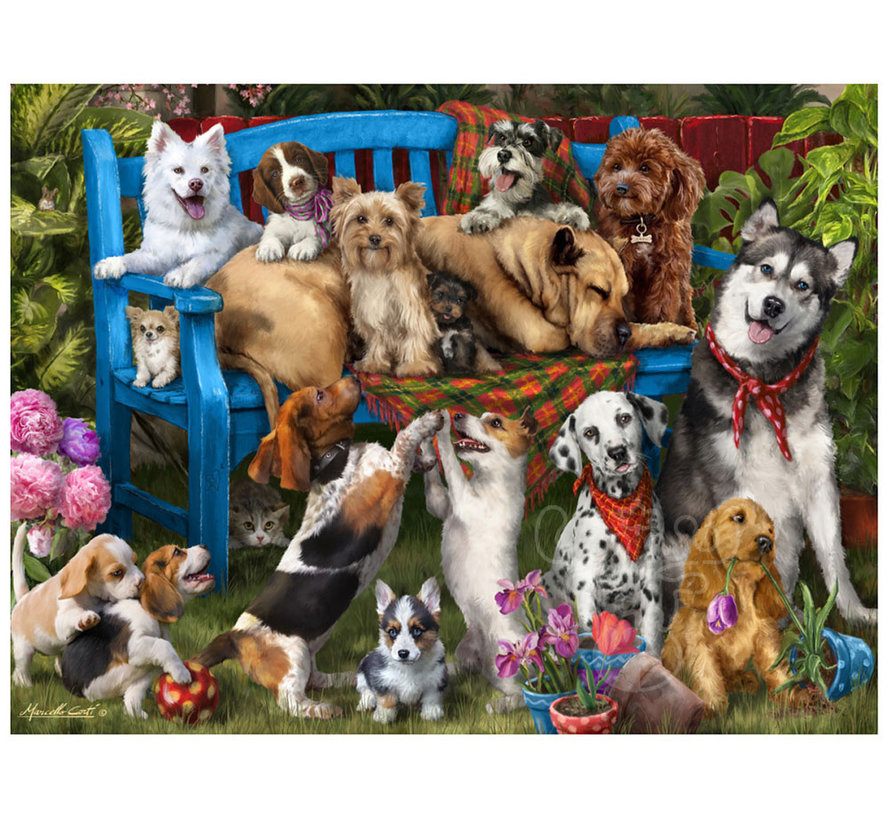 Vermont Christmas Co. Dogs Galore Puzzle 550pcs