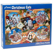 Vermont Christmas Company FINAL SALE Vermont Christmas Co. Christmas Cats Puzzle 1000pcs