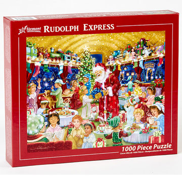 Vermont Christmas Company Vermont Christmas Co. Rudolph Express Puzzle 1000pcs
