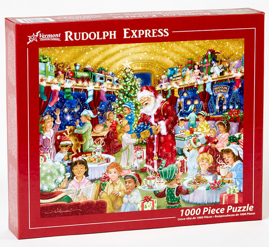 Vermont Christmas Co. Rudolph Express Puzzle 1000pcs
