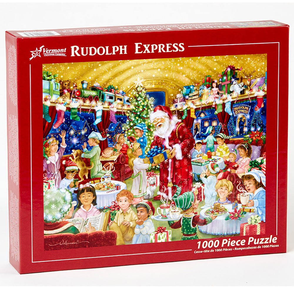 Vermont Christmas Co. Rudolph Express Puzzle 1000pcs Puzzles Canada