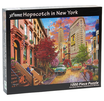 Vermont Christmas Company Vermont Christmas Co. Hopscotch in New York Puzzle 1000pcs