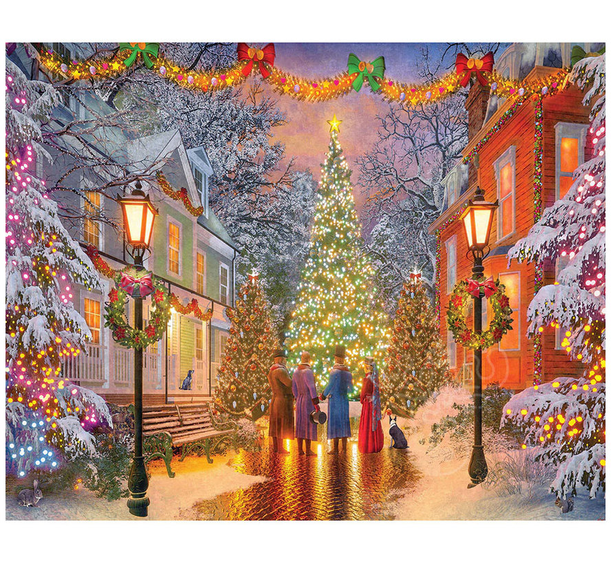 WMP Christmas White Mountain Holiday Singers Puzzle 1000pcs