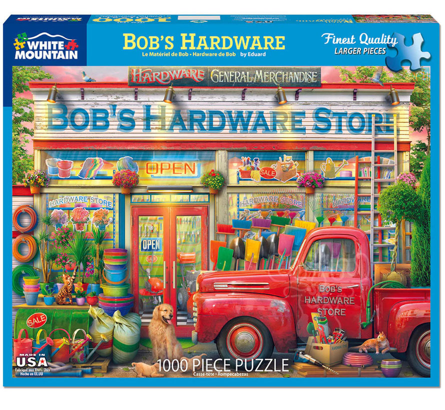 White Mountain Bob's Hardware Puzzle 1000pcs