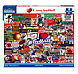 White Mountain I Love Football Puzzle 1000pcs