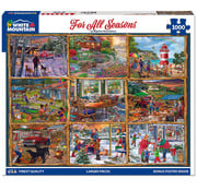 White Mountain White Mountain For All Seasons Puzzle 1000pcs