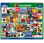 White Mountain White Mountain I Love Ireland Puzzle 1000pcs