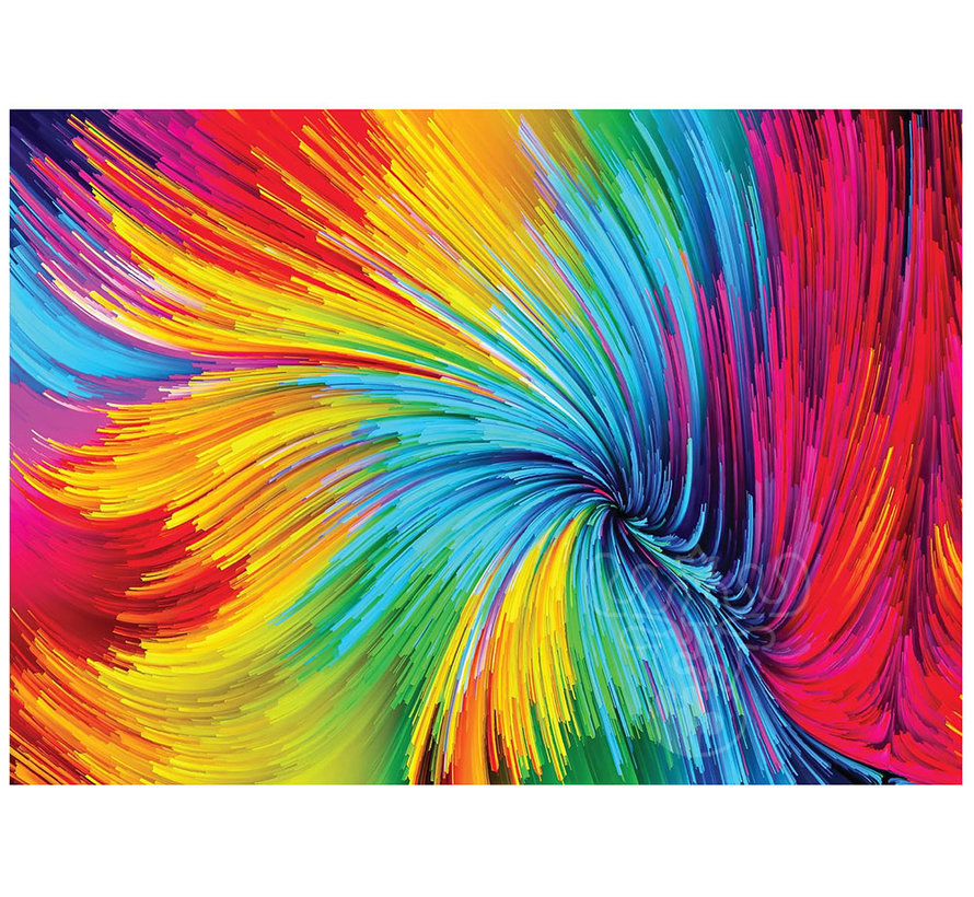 Enjoy Colourful Paint Swirl Puzzle 1000pcs