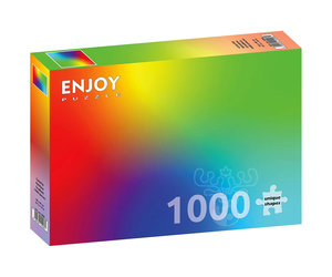 1000 Pieces Jigsaw Puzzle - Colorful Rainbow Gradient (1098) – ENJOY Puzzle