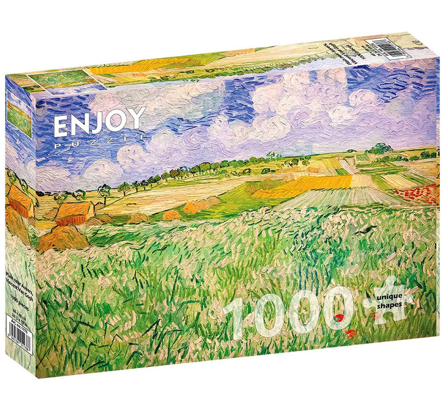Enjoy Vincent Van Gogh: Plain near Auvers Puzzle 1000pcs