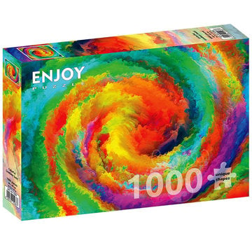 ENJOY Puzzle Enjoy Colorful Gradient Swirl Puzzle 1000pcs