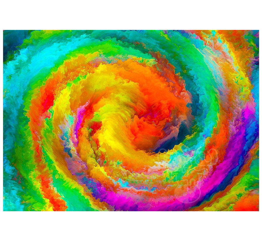 Enjoy Colorful Gradient Swirl Puzzle 1000pcs