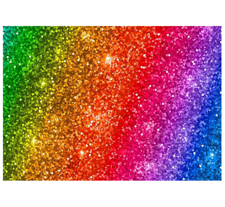 Enjoy Rainbow Glitter Gradient Puzzle 1000pcs