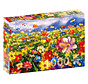 Enjoy Colorful Flower Meadow Puzzle 1000pcs